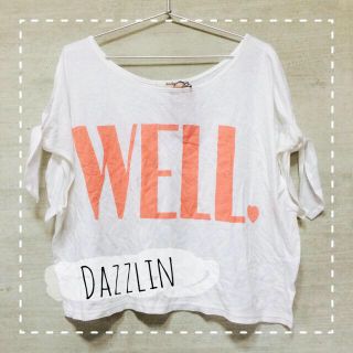 ダズリン(dazzlin)のdazzlin 肩リボンTシャツ(Tシャツ(半袖/袖なし))