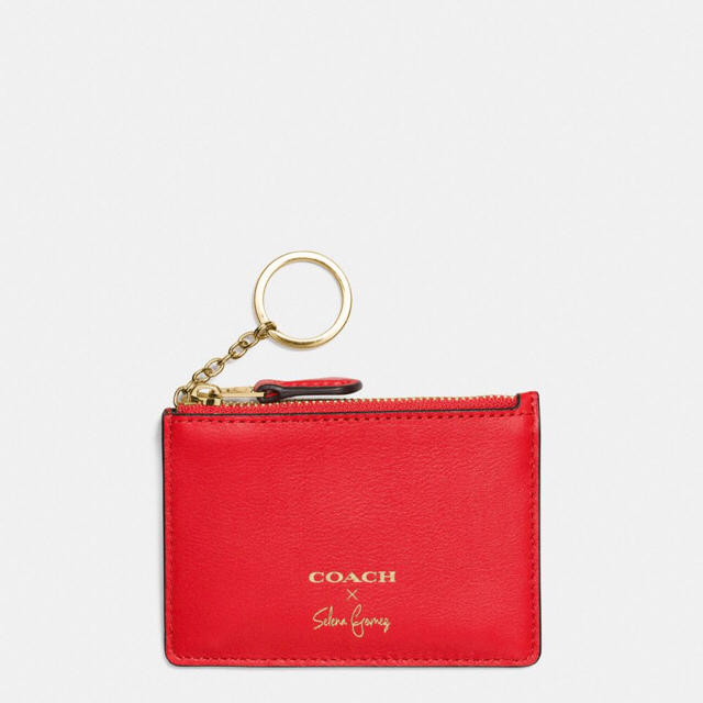 COACH(コーチ)の即完売 COACH x Selena Gomez mini skinny ID  レディースのファッション小物(名刺入れ/定期入れ)の商品写真