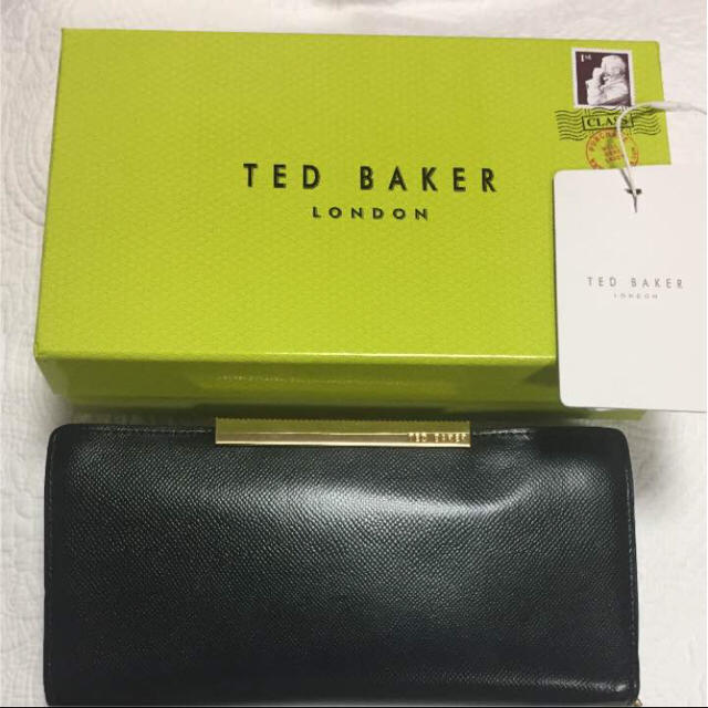 TED BAKER(テッドベイカー)の即購入お値引き！テッドベイカー メタリックバー長財布  ブラック メンズのファッション小物(長財布)の商品写真