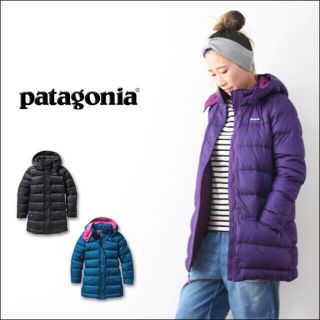 パタゴニア(patagonia)の【未使用】PATAGONIA GIRL'S DOWN FOR FUN CORT (ダウンコート)