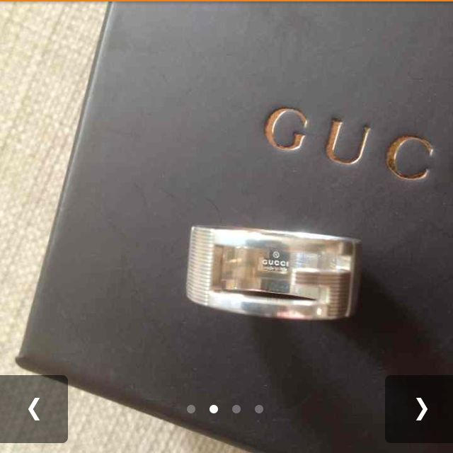 Gucci(グッチ)のGUCCI リング 9号 シルバー925 レディースのアクセサリー(リング(指輪))の商品写真