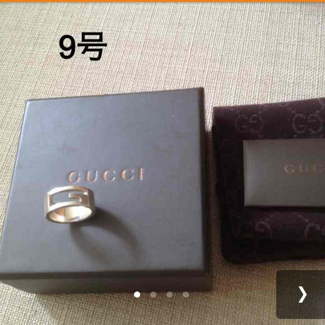 Gucci(グッチ)のGUCCI リング 9号 シルバー925 レディースのアクセサリー(リング(指輪))の商品写真