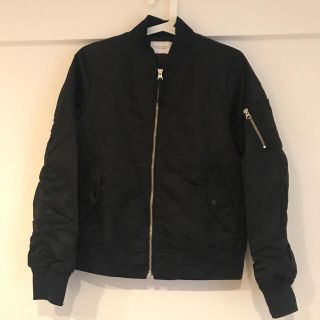 ビューティアンドユースユナイテッドアローズ(BEAUTY&YOUTH UNITED ARROWS)の美品！ナイロンツイルMA-1ブルゾン(ブルゾン)