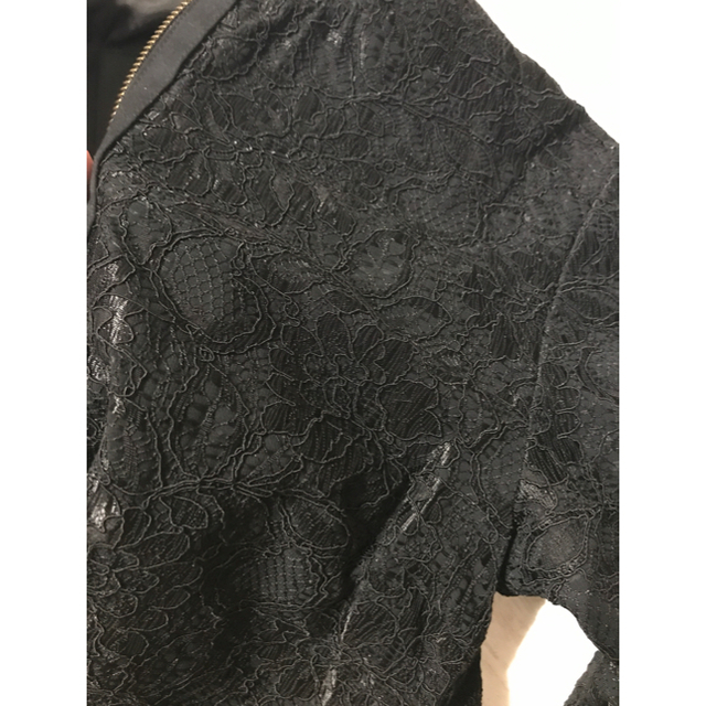 LOVELESS(ラブレス)のラブレス  フラワーレースMA‐1 レディースのジャケット/アウター(ブルゾン)の商品写真