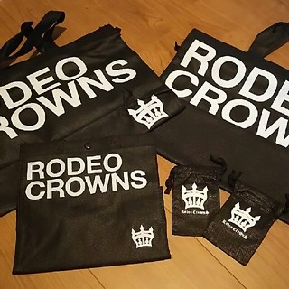 ロデオクラウンズ(RODEO CROWNS)の未使用 ロデオクラウンズ 旧ショッパー 5枚(ショップ袋)