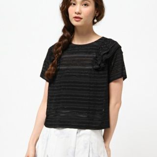 デイシー(deicy)のdeicy フリルブラウス　16ss(シャツ/ブラウス(半袖/袖なし))