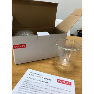 ボダム(bodum)の新品・未使用✴︎bodumグラス(グラス/カップ)