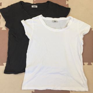 アクネ(ACNE)のアクネ Ｔシャツ 2枚セット(Tシャツ(半袖/袖なし))