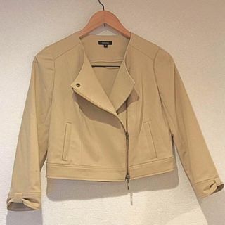 トッカ(TOCCA)の超美品 TOCCA ライダース ノーカラー ジャケット トッカ(ノーカラージャケット)