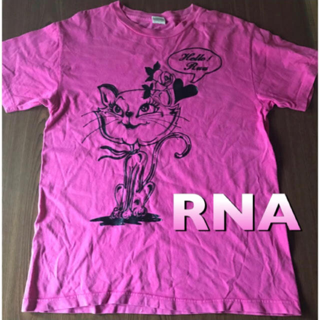 RNA(アールエヌエー)のRNＡ ネコプリント Ｔシャツ レディースのトップス(Tシャツ(半袖/袖なし))の商品写真