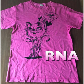 アールエヌエー(RNA)のRNＡ ネコプリント Ｔシャツ(Tシャツ(半袖/袖なし))