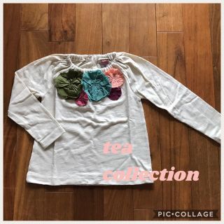 ボーデン(Boden)のtea collection お花モチーフトップス3 USED(Tシャツ/カットソー)