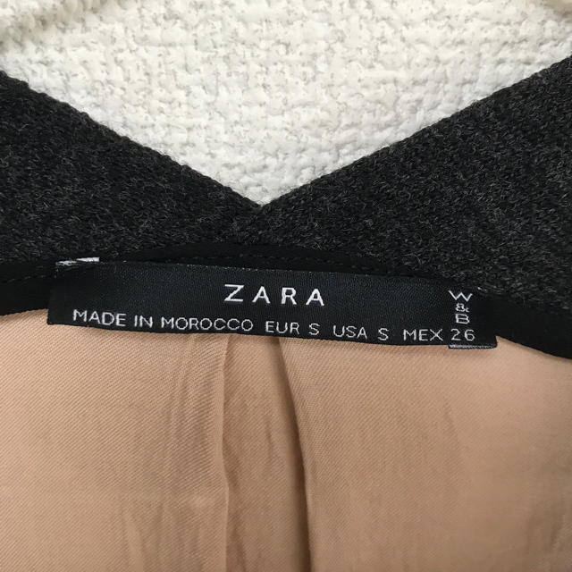 ZARA(ザラ)のZARAザラ バイカラージップアップカーディガン レディースのトップス(カーディガン)の商品写真