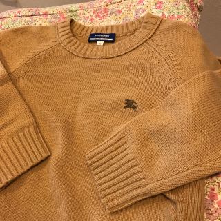 バーバリーブルーレーベル(BURBERRY BLUE LABEL)のバーバリーブルーレーベル ♪ ♪カシミヤ３０％ 七分袖セーター(ニット/セーター)