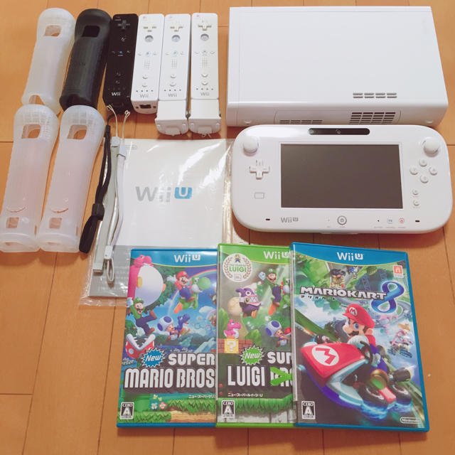 Wii U 本体➕マリオカート8他ソフト3点セット 【超美品】 エンタメ ...