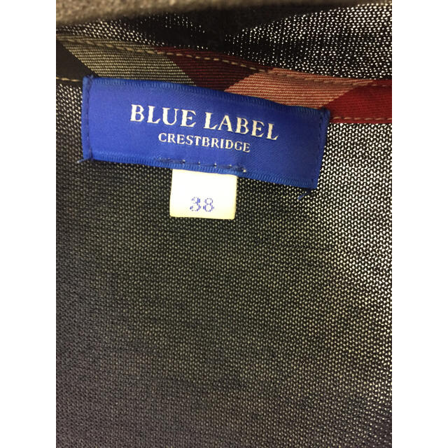 BURBERRY BLUE LABEL(バーバリーブルーレーベル)のブルーレーベルクレストブリッジ カーディガン レディースのトップス(カーディガン)の商品写真