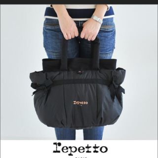 レペット(repetto)の新品 repetto レペット バッグ ブラック 黒 SYLVIA MARC(トートバッグ)