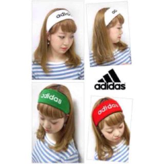 アディダス(adidas)の値下げ!!今月末まで2980円→2700円 adidas ヘアバンド(白)(ヘアバンド)