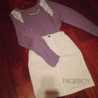 ページボーイ(PAGEBOY)のPAGEBOY 春ニット(ニット/セーター)