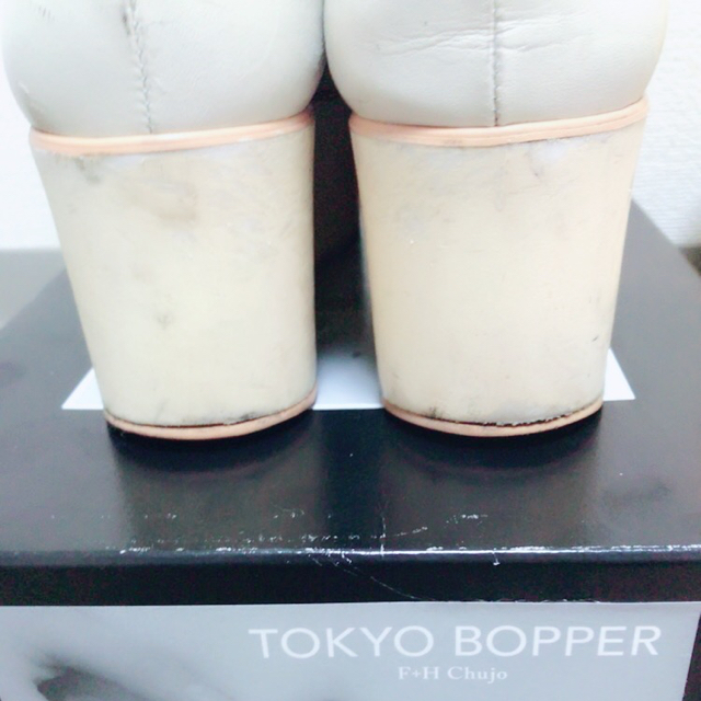 TOKYO BOPPER(トーキョーボッパー)のともこ様専用 10日までお取り置きリボン厚底シューズ レディースの靴/シューズ(その他)の商品写真