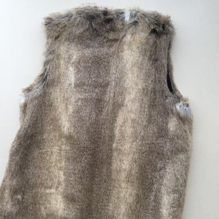 ZARA フェイクファーベスト