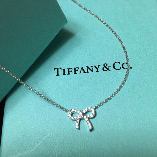 ティファニー ネックレス TIFFANY リボン