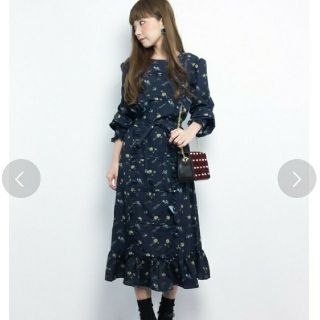 スライ(SLY)のSLY GYPSOPHILA DRESS(ロングワンピース/マキシワンピース)