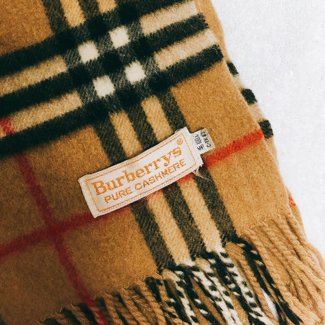 BURBERRY(バーバリー)のバーバリー★カシミヤマフラー レディースのファッション小物(マフラー/ショール)の商品写真