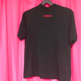 ジーヴィジーヴィ(G.V.G.V.)のG.V.G.V. FEARLESS EMBROIDERY TEE(Tシャツ(半袖/袖なし))