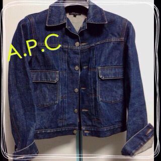 アーペーセー(A.P.C)のA.P.C♡定番Gジャン♡濃いブルー(Gジャン/デニムジャケット)