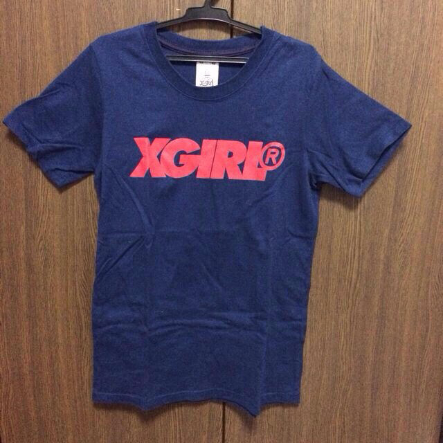 X-girl(エックスガール)のX-girl♡ロゴTシャツ レディースのトップス(Tシャツ(半袖/袖なし))の商品写真