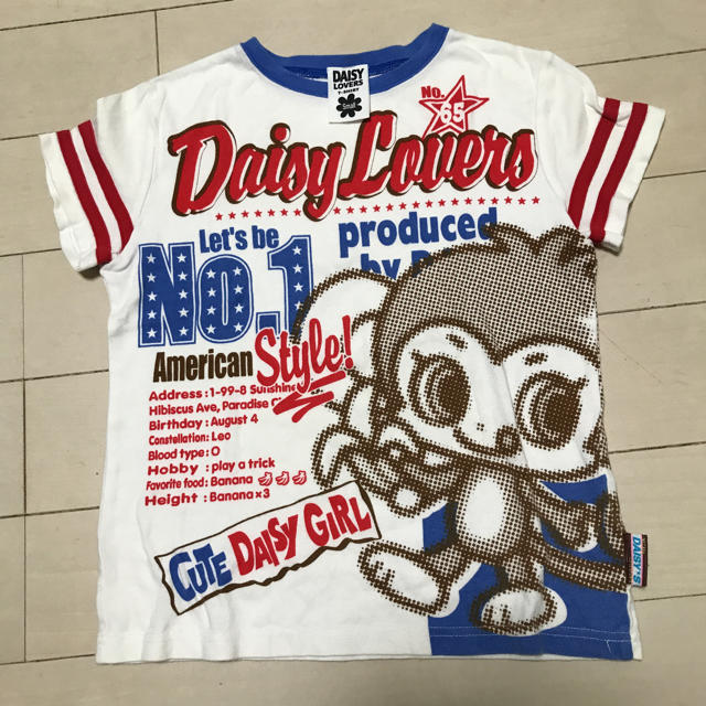 DAISY LOVERS(ディジーラバーズ)のDAISYLOVRSのTシャツ キッズ/ベビー/マタニティのキッズ服女の子用(90cm~)(その他)の商品写真