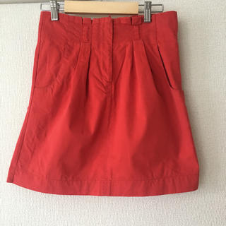 トップショップ(TOPSHOP)の赤スカート(ミニスカート)