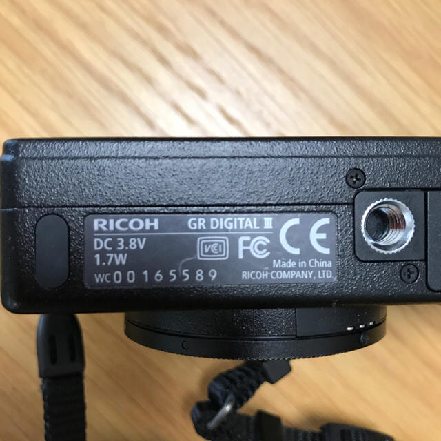 RICOH(リコー)のRICOH GRⅢ スマホ/家電/カメラのカメラ(コンパクトデジタルカメラ)の商品写真