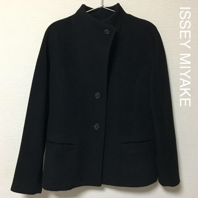 専用!!ISSEY MIYAKE★極美品★ショートコート★ダークネイビー