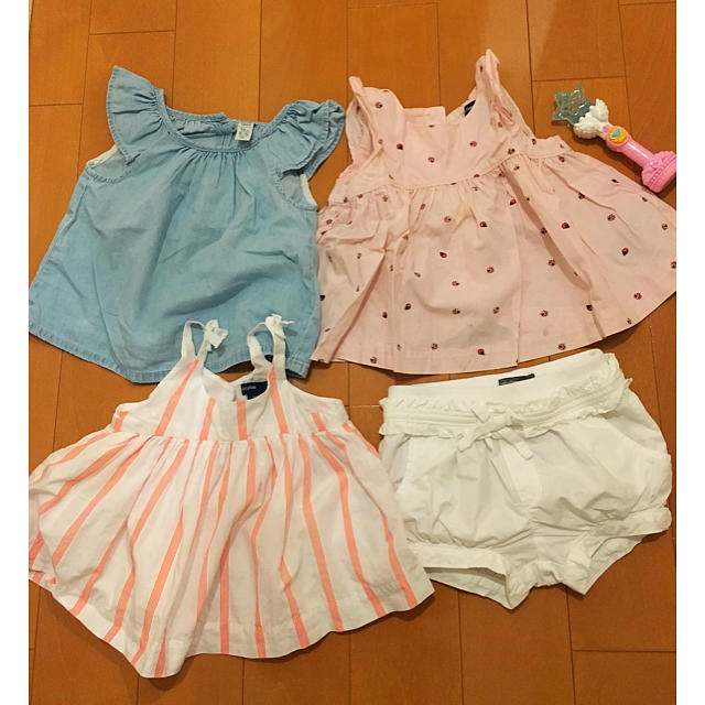 GAP(ギャップ)のbaby Gap 4セット70㌢ キッズ/ベビー/マタニティのベビー服(~85cm)(パンツ)の商品写真