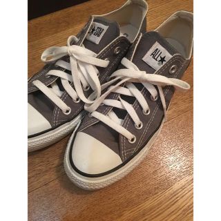 コンバース(CONVERSE)のCONVERSEコンバース グレー 6(スニーカー)