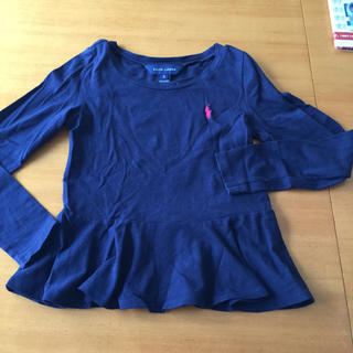 ポロラルフローレン(POLO RALPH LAUREN)のPOLO 長袖チュニックTシャツ 7歳用(Tシャツ/カットソー)