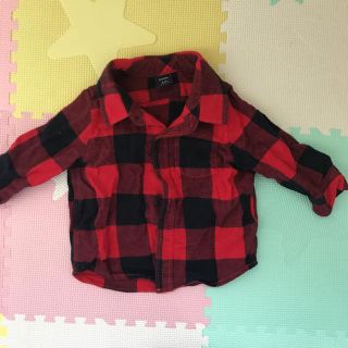 ベビーギャップ(babyGAP)の新品 チェックシャツ(シャツ/カットソー)