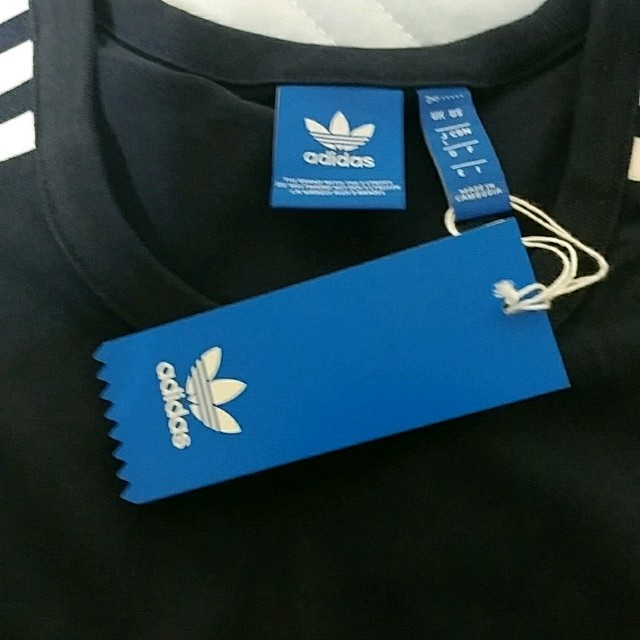 adidas(アディダス)のuou様専用　adidas　3ストライプT＆ロゴTセット メンズのトップス(Tシャツ/カットソー(半袖/袖なし))の商品写真