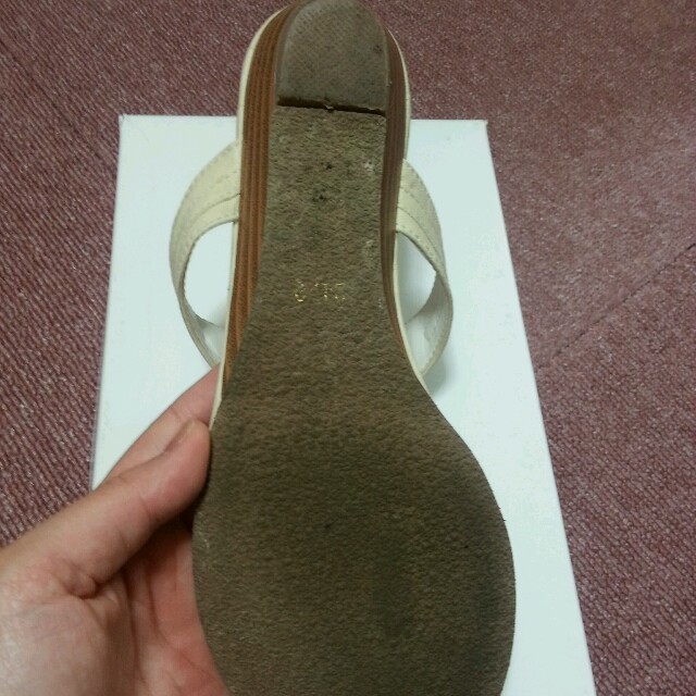 GRL(グレイル)のローヒール ビジューサンダル レディースの靴/シューズ(サンダル)の商品写真