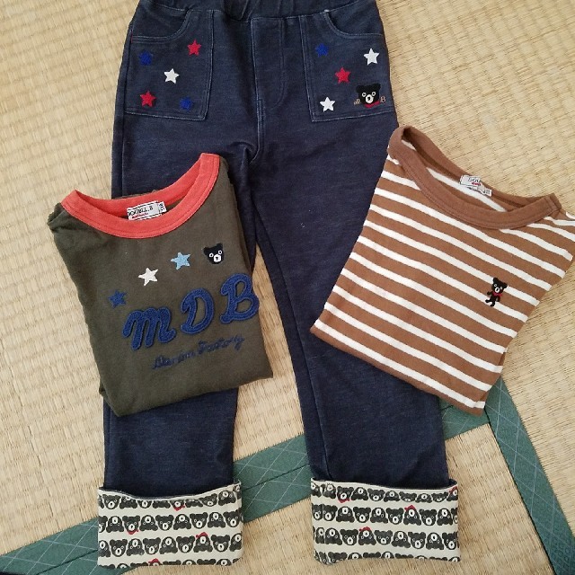 DOUBLE.B(ダブルビー)の専用！！ミキハウス　ダブルB パンツのみ キッズ/ベビー/マタニティのキッズ服男の子用(90cm~)(Tシャツ/カットソー)の商品写真