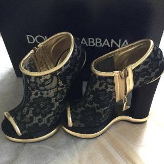 ドルチェアンドガッバーナ(DOLCE&GABBANA)のドルチェ&ガッバーナ ショートブーツ(ブーツ)