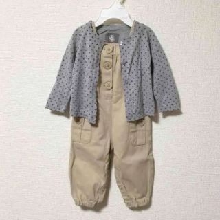 プチバトー(PETIT BATEAU)のプチバトー サロペット オーバーオール(パンツ)