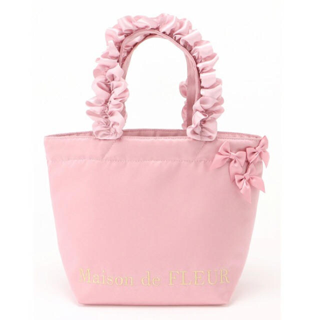 Maison de FLEUR(メゾンドフルール)の新作！ピンクピンクピンク♡トートバッグ♡ レディースのバッグ(トートバッグ)の商品写真