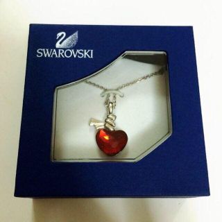 スワロフスキー(SWAROVSKI)のSWAROVSKI ハートネックレス(ネックレス)