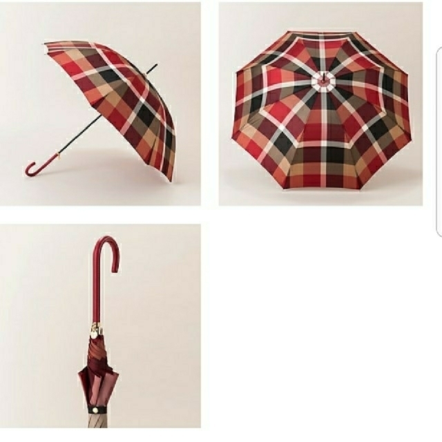 BURBERRY BLUE LABEL(バーバリーブルーレーベル)の703様専用です。新品タグ付☆ブルーレーベルクレストブリッジ　チェック長傘 レディースのファッション小物(傘)の商品写真