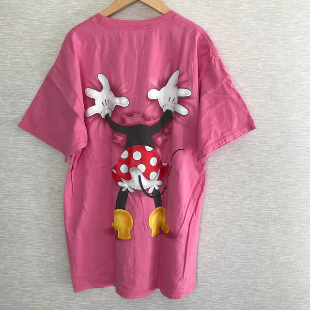 Disney(ディズニー)のUSA古着 半袖Tシャツ【L】ビックシルエット ミニー メンズのトップス(Tシャツ/カットソー(半袖/袖なし))の商品写真