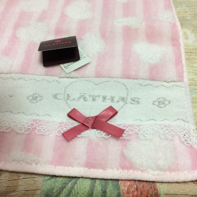 CLATHAS(クレイサス)の★うにゃにゃん様専用★ クレイサス ミニタオル レディースのファッション小物(ハンカチ)の商品写真