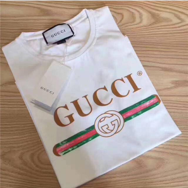 Gucci - GUCCI Tシャツ S 白 ロゴの通販 by beebshop｜グッチならラクマ